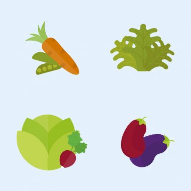 Vegan gıda doğa Restoran meyve vejetaryen diyet sağlıklı sebze vektör çizim