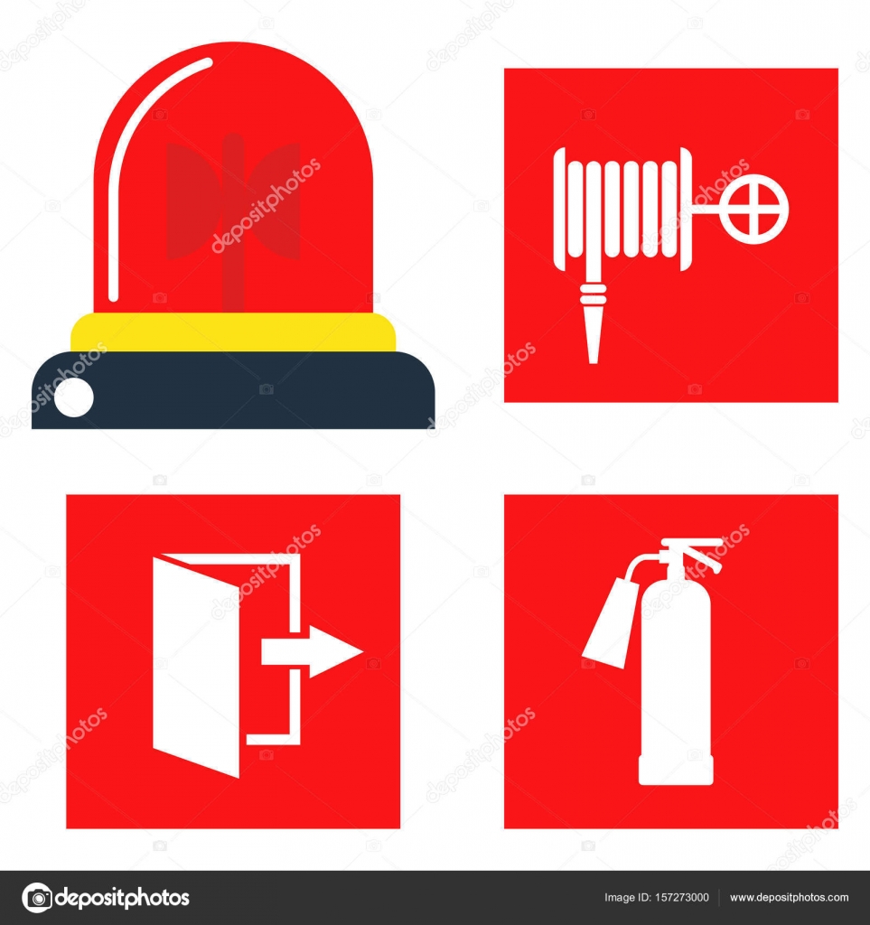 Fire safety equipment emergency tools firefighter safe danger accident