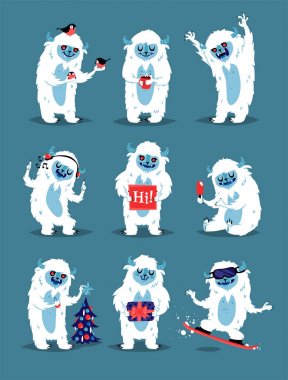 Download Yeti Abominable Snowman Free Vector Eps Cdr Ai Svg Vector Illustration Graphic Art