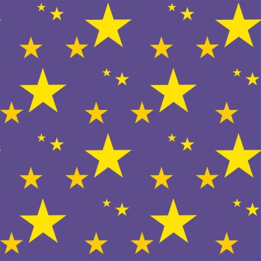 Yıldız dekoratif modern baskı duvar kağıdı renkli doku tasarım dekorasyon vektör çizim ile Seamless Modeli.