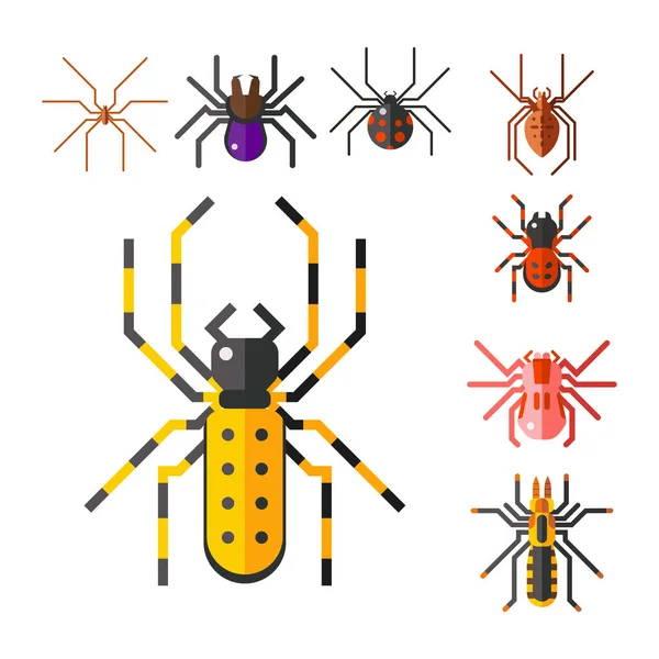 Паутина силуэт паутина паук страх графический плоский страшно животного дизайна природа насекомое опасность ужаса Хэллоуин векторный значок . — стоковый вектор