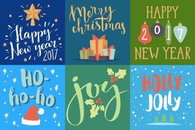 Noel tebrik kartı vektör arka plan afiş tatili xmas el çizmek kutlama yeni yıl broşür illüstrasyon kış.