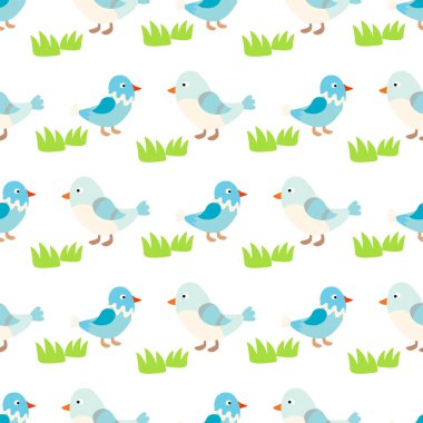 İki güzel kuş kalpler sarı kuşlar illüstrasyon ile öpüşme aşk uçmak hayvanlar sonbaharda vektör Çift