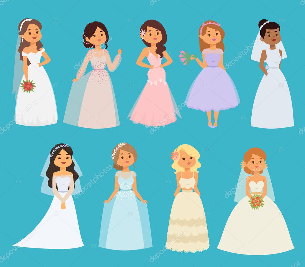 Ilustración, Nupcial, Chica, Vestido De Novia, Carácter Imagen Vectorial de © adekvat #185570328 | Depositphotos Ilustración, Nupcial, Chica, Vestido De Novia, Carácter Imagen Vectorial de © adekvat #185570328 | Depositphotos