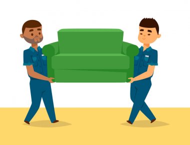 Teslimat adam çocuk vektör hizmet işçi ve istemciler kuryeler adam karakter teslim belgeleri illüstrasyon kutuları tutarak paketler getiren postacı alışveriş. Postacı çalışan erkek taşıma
