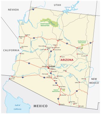 Arizona yol haritası