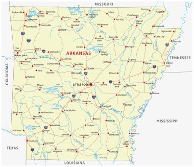 Arkansas yol haritası