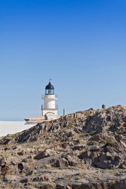 Cap de Creus deniz feneri Cadaqus, İspanya