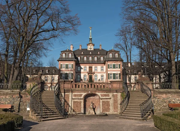 Pałac Bolongaro w Bolongaropark w Höchst we Frankfurcie — Zdjęcie stockowe