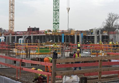 İnşaat alanında yeni hastane Frankfurt-Höchst