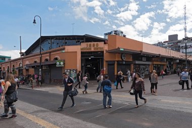 Downtown San Jose, Kosta Rika Merkezi Pazar önüne