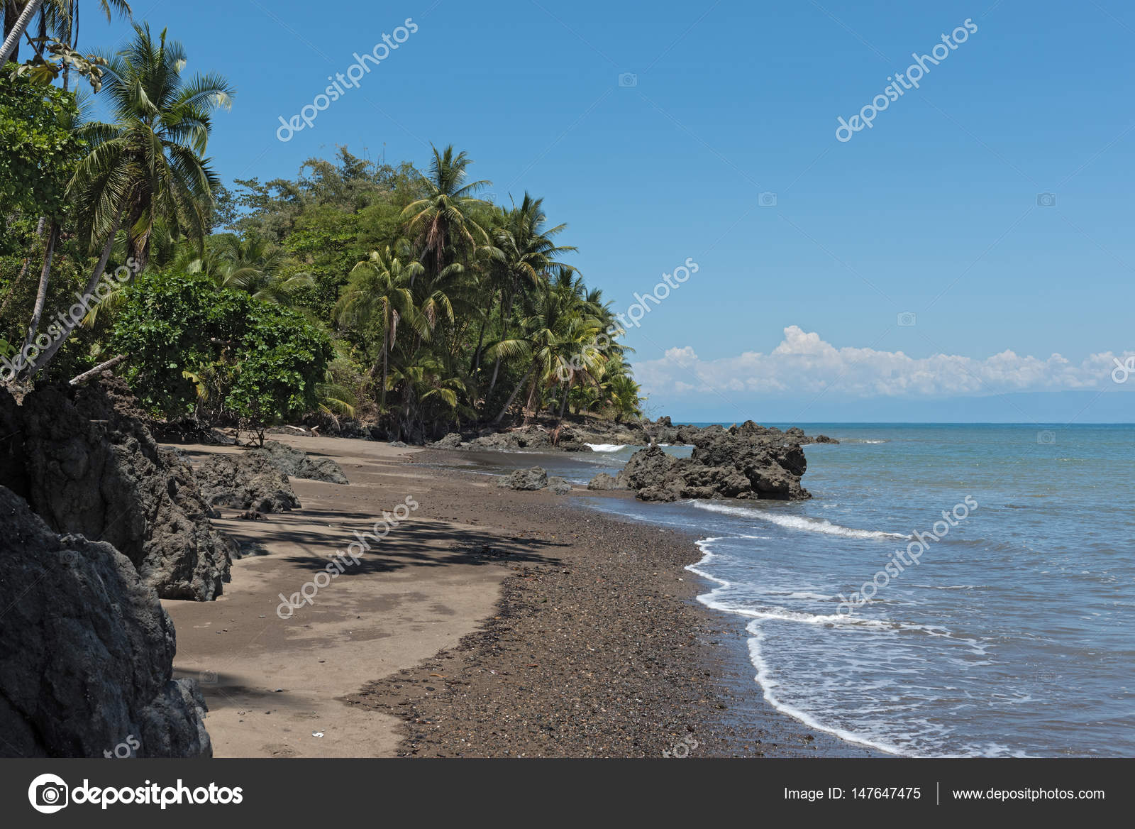 Belle Plage à Drake Bay Sur Locéan Pacifique Au Costa