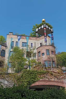 Hundertwasser Evi Bad Soden, Almanya görünümünü