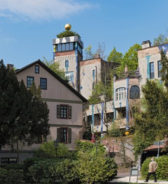 Hundertwasser Evi Bad Soden, Almanya görünümünü