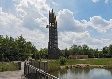 Floersheim-Weilbach, Almanya'da Ziyaretçi Merkezi Regionalpark Rhein-Main