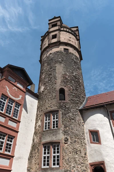 Wetterau, Hesse, Almanya Ronneburg Bergfried — Stok fotoğraf