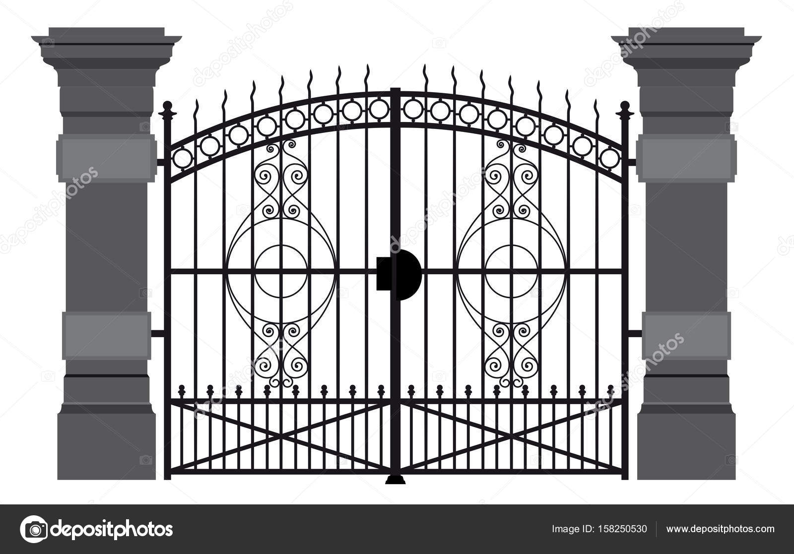 Cancelli Immagini Vettoriali Stock | Depositphotos