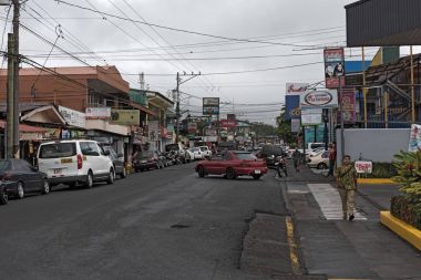 La fortuna, Costa rica 'da bir sokak.