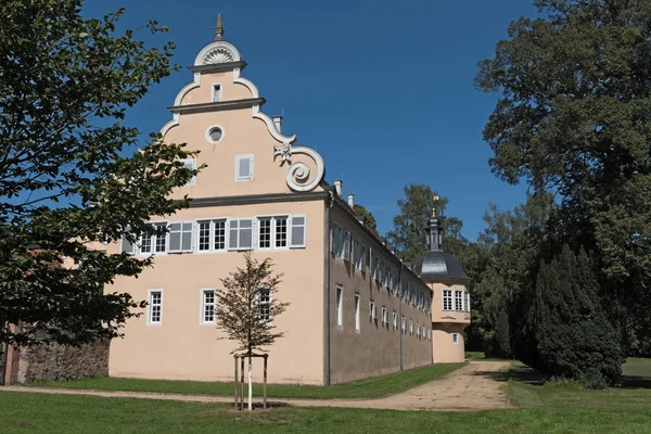 Renaissance jacht kasteel Kranichstein in de buurt van Darmstadt, Hessen, Duitsland — Stockfoto