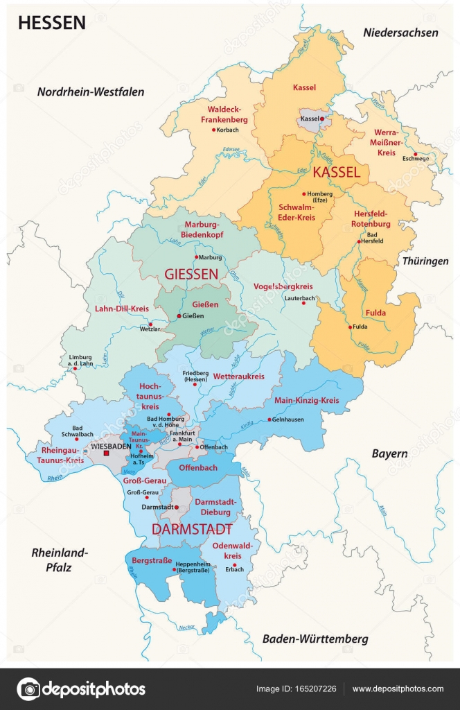 Hessen Karte - File:Hesse location map.svg - Wikimedia Commons