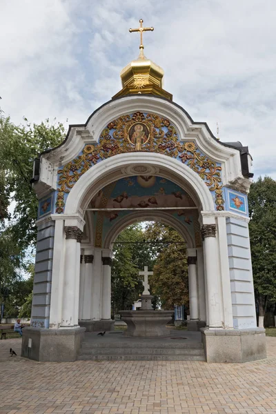 Capilla del monasterio de San Miguel Kiev, Ucrania — Foto de Stock