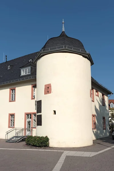 Hofheim am Taunus 'taki su kalesi, Hesse, Almanya — Stok fotoğraf