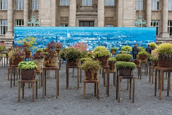 Burada ve şimdi Oberlandesgericht Hamburg, Almanya önce anıt
