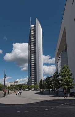 Frankfurt, Almanya Gallus İlçesi'nde Pollux Kulesi