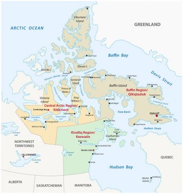 baffin mountains map
