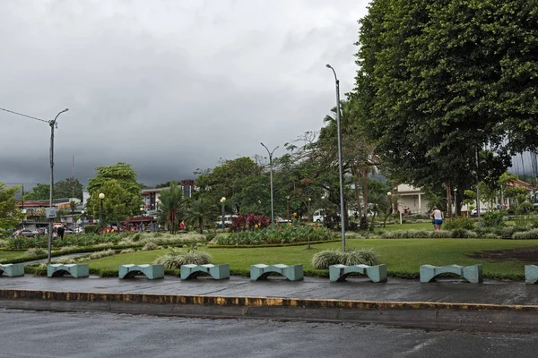 Fortuna Kosta Rika Mart 2017 Fortuna Park Fortuna Yağmurlu Havalarda — Stok fotoğraf