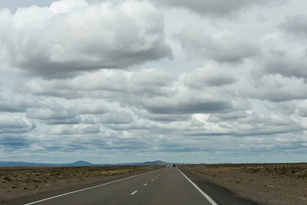 Національний Шлях Півдні Ескеля Аргентина — стокове фото