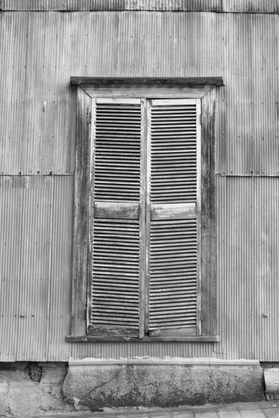 Stará Okenice Černé Bílé — Stock fotografie