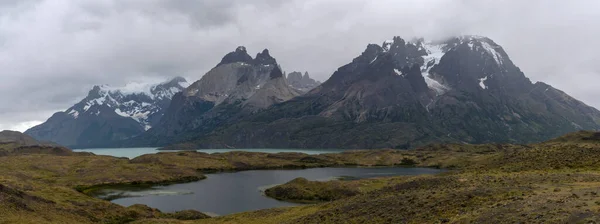Jezioro Nordenskjold Parku Narodowym Torres Del Paine Chile — Zdjęcie stockowe