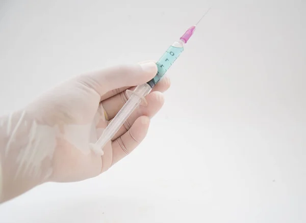 Seringue injection médicale . — Photo