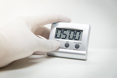 Couting test Zamanlayıcı Laboratuvar Cihazları dow zaman.