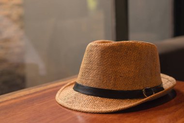 Vintage şapka Fasion vardır.