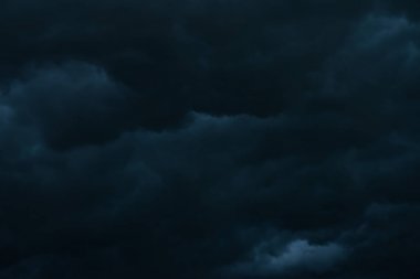 Kara bulut doğa arka plan.