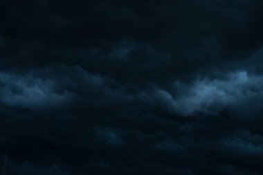 Kara bulut doğa arka plan.