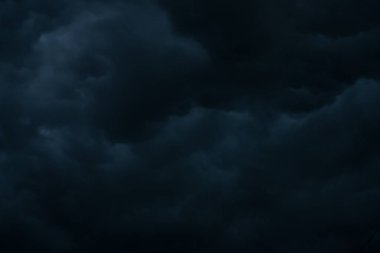 Kara bulut doğa arka plan.
