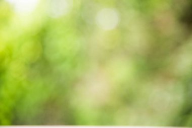 Yeşil bokeh soyut bokeh arka plan