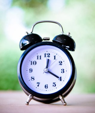 görüntü arka plan üzerinde Vintage saat