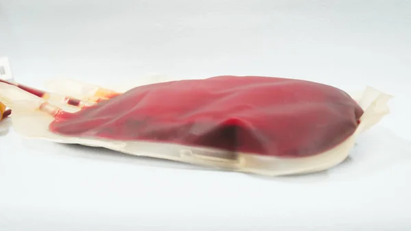 Worek czerwony krwi — Zdjęcie stockowe