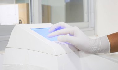 İdrar analiz laboratuvar.