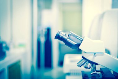 Bulanık mikroskop tıbbi teknoloji.