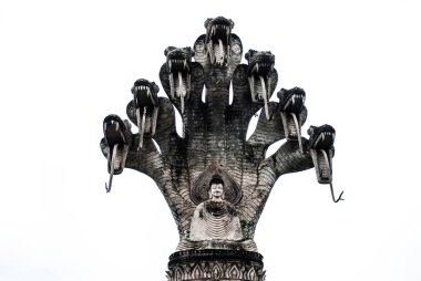 Buda heykeli siyah sesi.