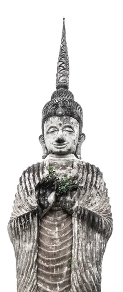 Estátua de Buda tom preto . — Fotografia de Stock