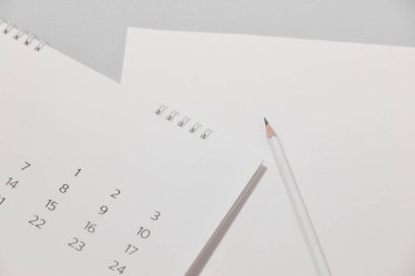 Takvim sayfası bulanıklık.