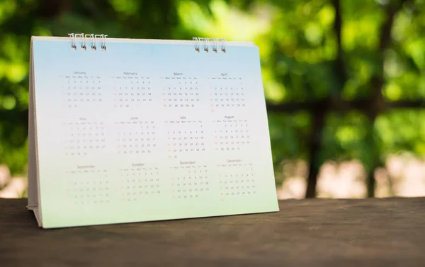 Wazig Kalender Planning Concept Wazig Kalender Planning Concept — Stockfoto