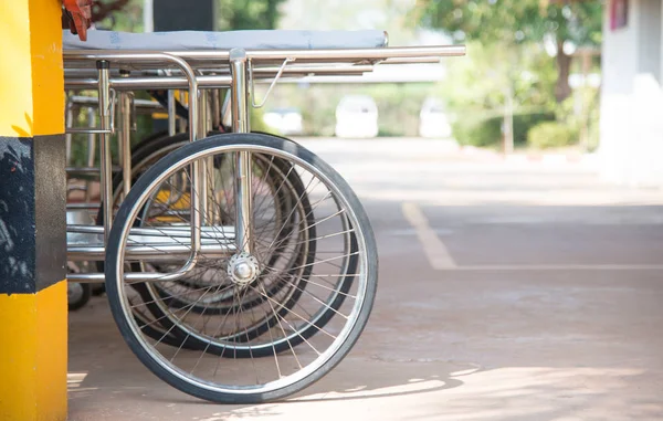 Wheelchair in hospital. — Stock Photo, Image