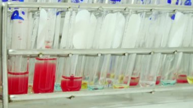 kan grubunda test laboratuarı.